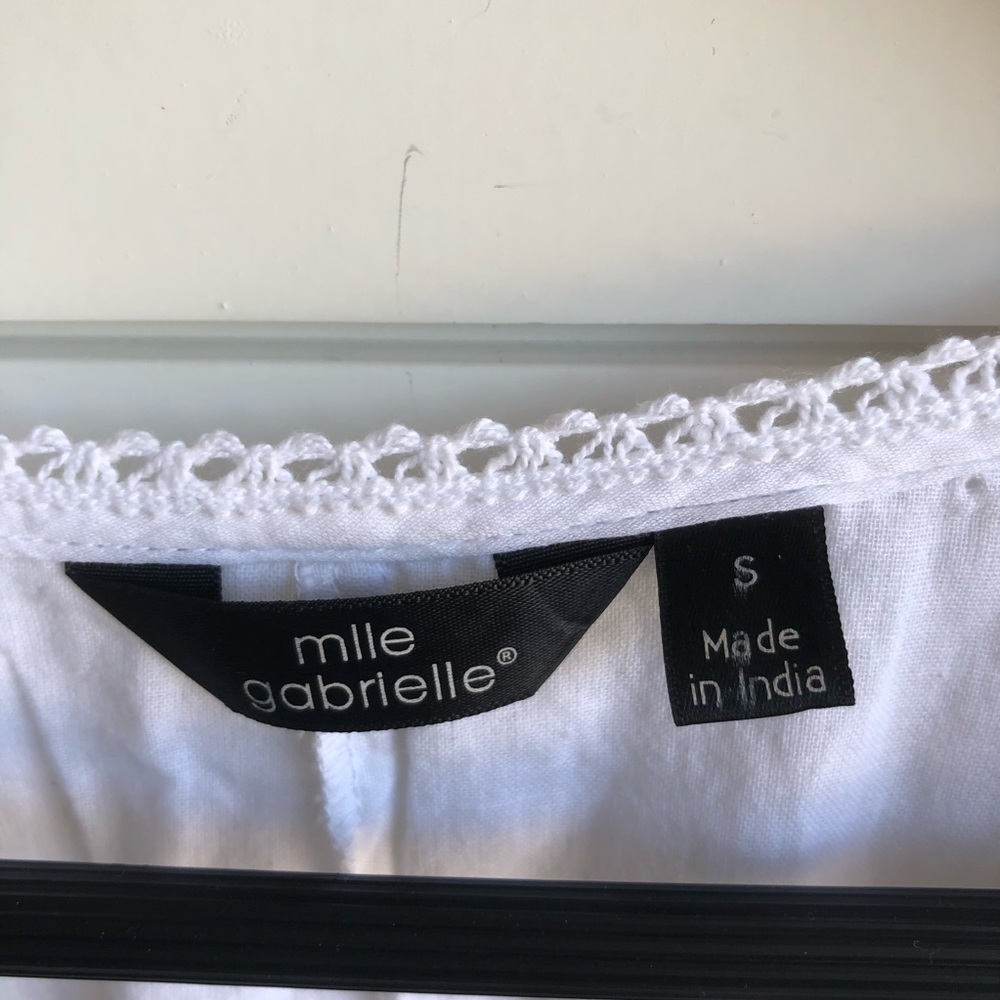 MLLE GABRIELLE Embroidered Maxi Dress Size Small - Picture 5 of 6